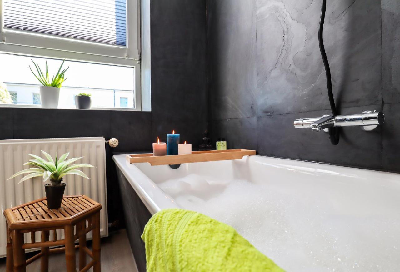 Md-8 Kleiststrasse 4 - Zentral Nur 5Min Bis Zur Innenstadt - 2Schlafzimmer-Smart Tv-Badewanne-Innenhoflage 马格德堡 外观 照片